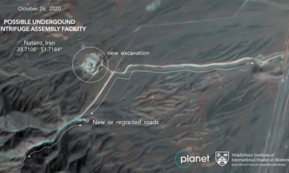 Ιράν: Δορυφορικές εικόνες αποκαλύπτουν την κατασκευή υπόγειων πυρηνικών εγκαταστάσεων